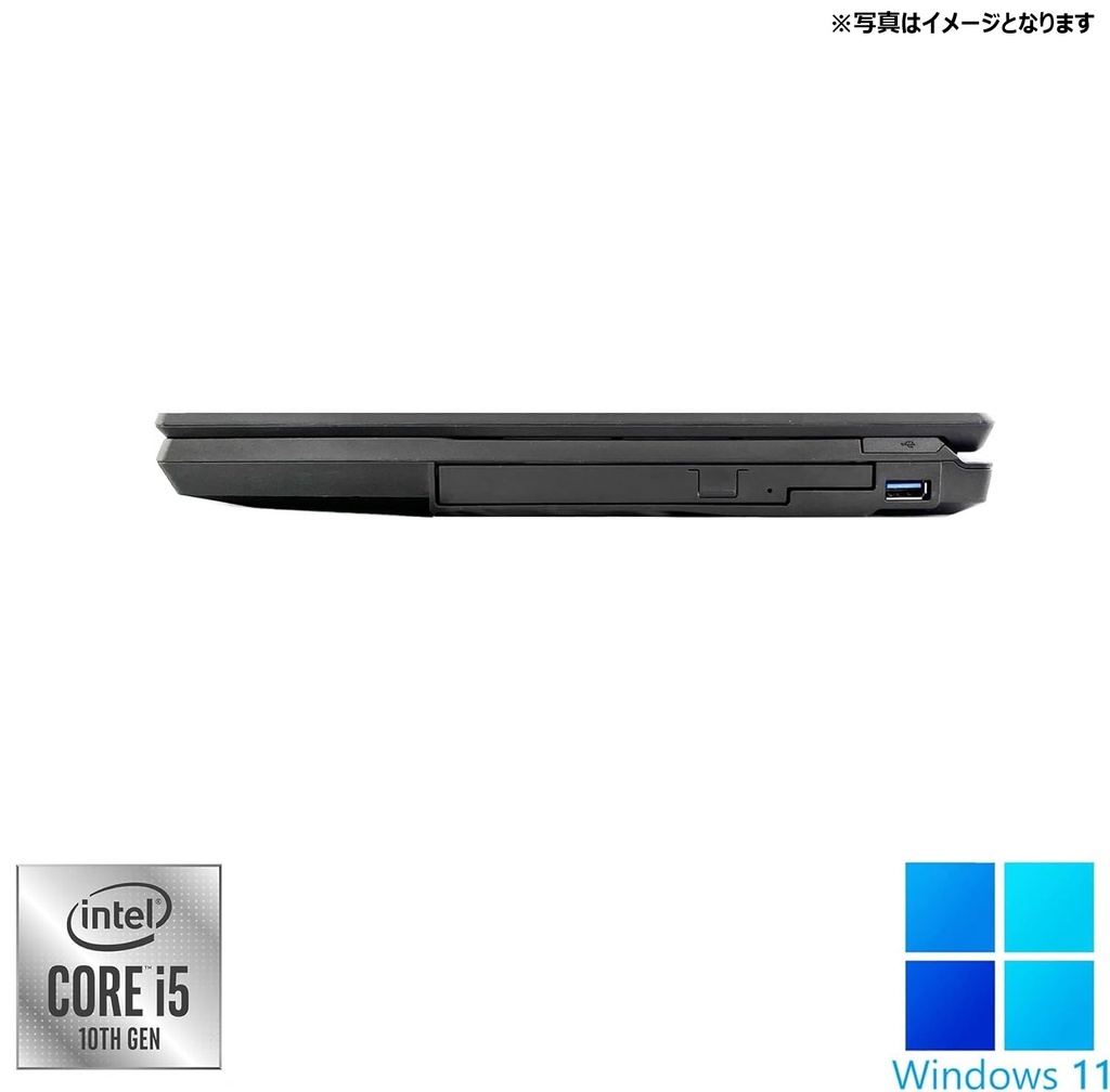 整備済み品】富士通 ノートPC A5510 / 15.6型 / 10キー / Win11 Pro/MS